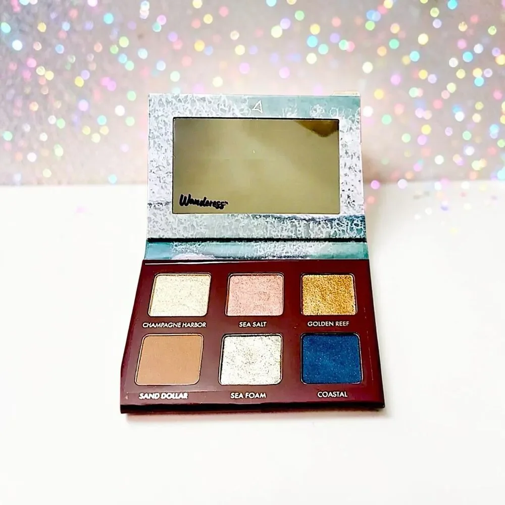 Wander beauty wanderess seascape eyeshadow palette 0.33 oz NIB